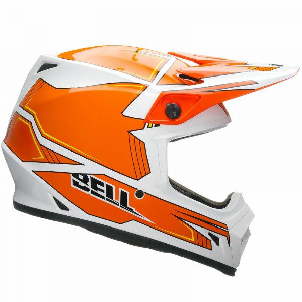 Bell MX-9 Blockade Orange Helmet M 