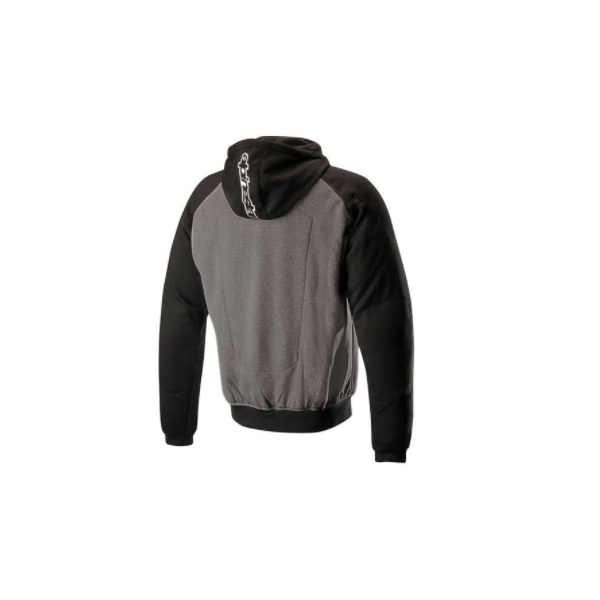 ALPINESTARS Chrome Sports Made With KEVLAR HOODIE Black Grey CE