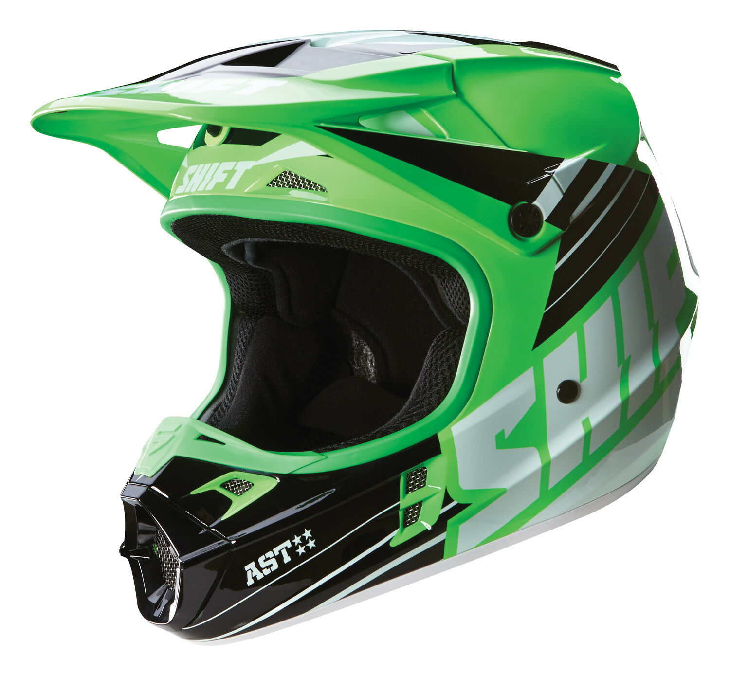 SHIFT Helmet V1 Assault Green NEW Motorbike MOTO SALE City West Yamaha