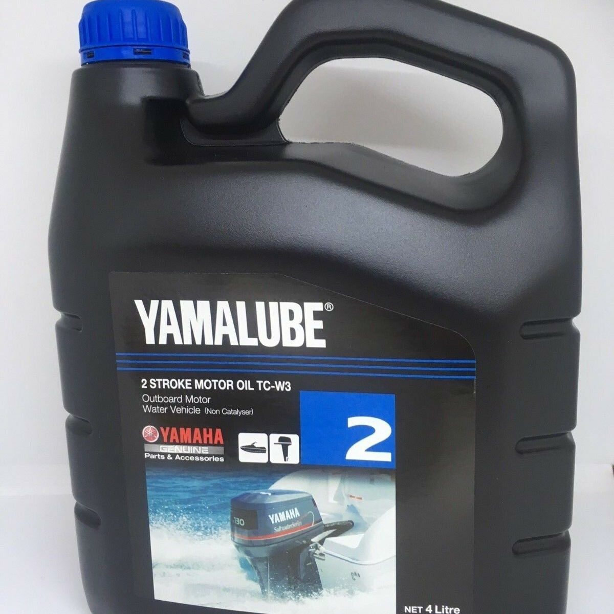 YAMAHA Genuine Yamalube 2 Stroke Outboard Motor Oil TCW3 4 Litre *NEW* Marine City West Yamaha