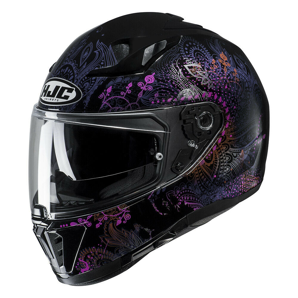 HJC Motorcycle Helmet i70 VAROK MC 8 Ladies NEW Yamaha Pink Purple White Black City West Yamaha
