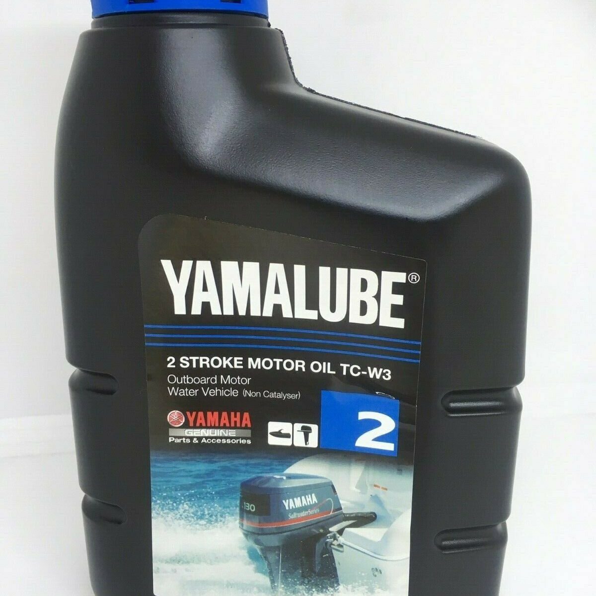 YAMAHA Genuine Yamalube 2 Stroke Outboard Motor Oil TCW3 1 Litre *NEW