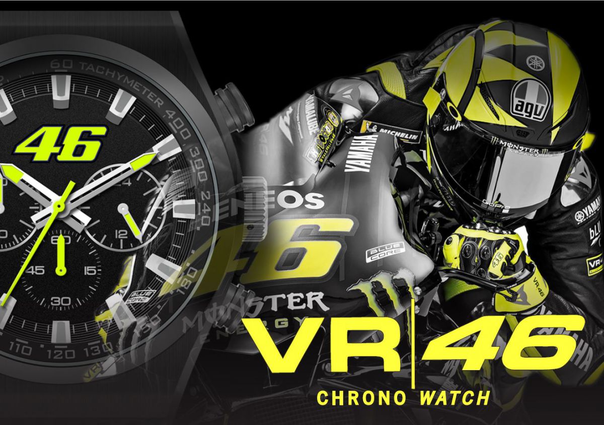 Vr46 online chronograph watch