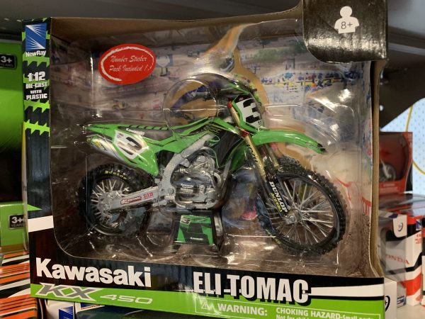 Kawasaki KX450 ELI TOMAC Licenced Die Cast Model With Plastics 1